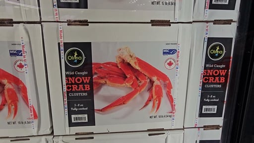 Olivia Wild Caught Snow Crab Clusters