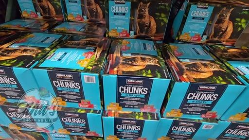 Kirkland Signature Cat Food Chunk Variety 48/3 oz