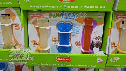 Nylabone Pet Toys Fun and Flexi 3 Pack