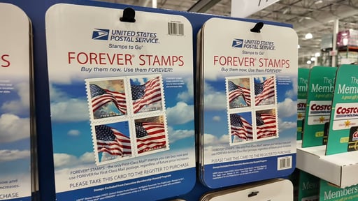 USPS Forever Stamp Flag Edition 5 Books of 20 Stamps