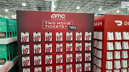 AMC Black Tickets Plus $20 Gift Card (Non-Refundable)