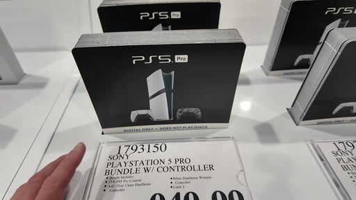 Sony PlayStation 5 Pro Bundle with Controller