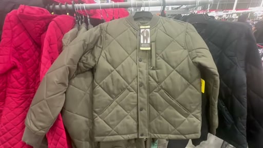 Banana Republic Men's Quilted Bomber Jacket
