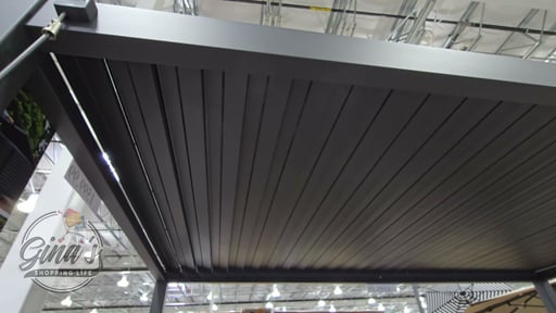 Mirador 8.8' x 14.4' Aluminum Louvered Pergola