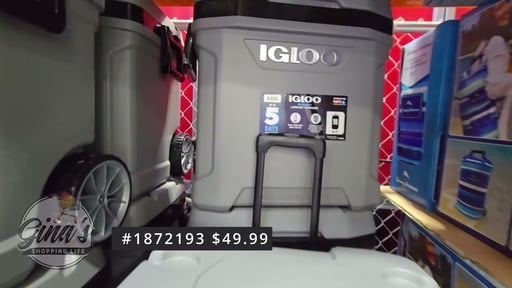 Igloo MaxCold Latitude 62 Roller Cooler