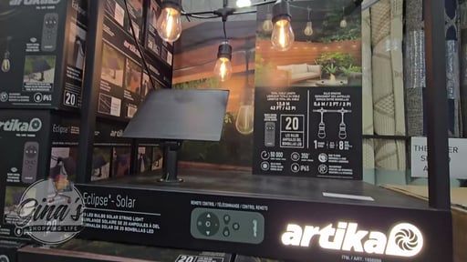 Artika Eclipse 20 LED Bulb Solar String Lights