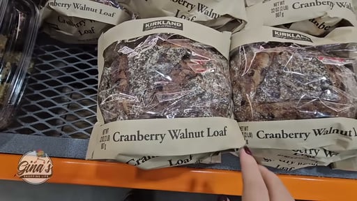 Kirkland Signature Cranberry Walnut Bread