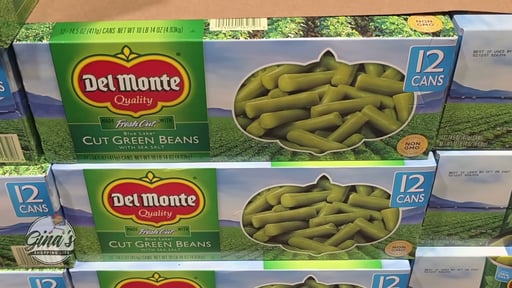 Del Monte Cut Green Beans 12-Pack