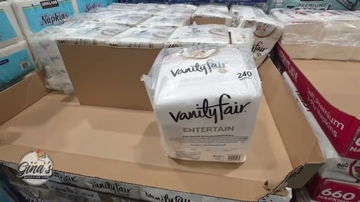 Vanity Fair Entertain 3-Ply Dinner Napkin 240 ct