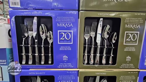 Mikasa Virtuoso Barrett 20-Piece Flatware Set