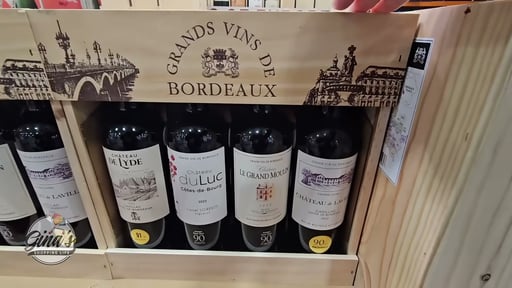 Grand Vins De Bordeaux Red Wine Box 4-Pack