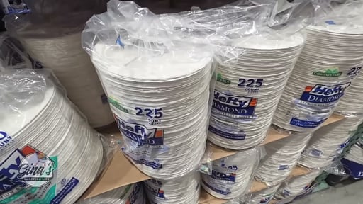 Hefty Diamond 8-3/4" Lunch Plate 225 CT