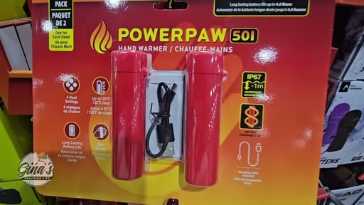 PowerPaw 501 Rechargeable Hand Warmers 2-Pack