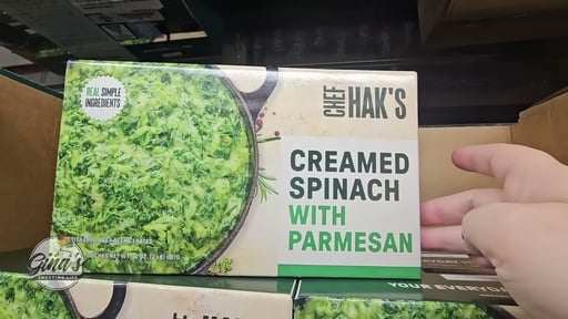 Chef Hak's Creamed Spinach with Parmesan 32 oz