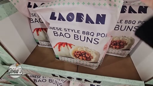 Laoban BBQ Pork Bao Bun 12 ct