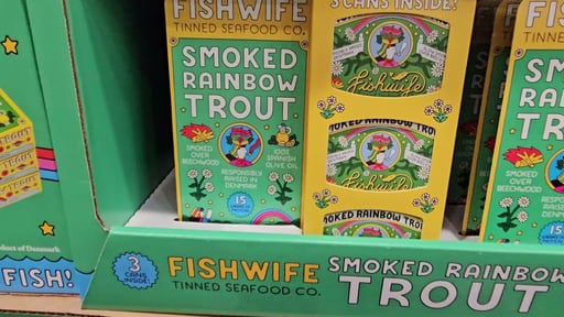Fishwife Smoked Rainbow Trout, 3/3.7 Ounce Cans