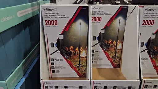 Infinity X1 2000 Lumen Telescopic Camp Light