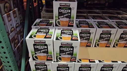 Kirkland Signature Organic Chicken Bone Broth