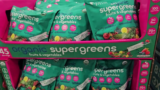 Zena Organic Super Greens 45ct
