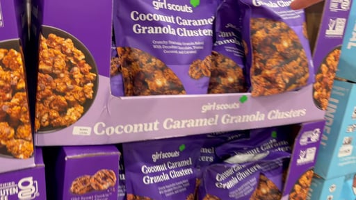Girl Scouts Coconut Caramel Granola Clusters