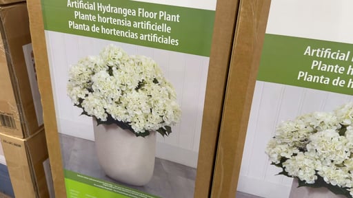 Nearly Natural Faux 35" Porch Hydrangea