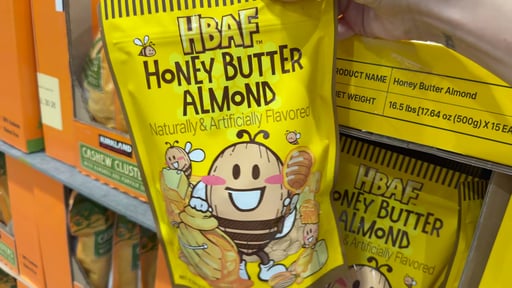 HBAF Honey Butter Almonds 17.63 oz