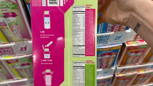 Zipfizz Energy Drink Variety 2 Flavor 30 Count