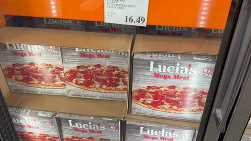 Mama Lucia's St. Louis Style Mega Meat Pizza 3-Pack