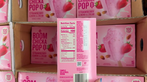 Angie's Boomchickapop Strawberry Almond Cream Bars 15/3 oz