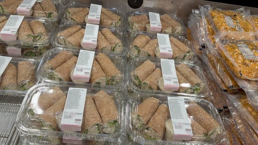 Chicken Caesar Wrap with Caesar Dressing