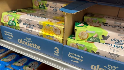 Alouette Soft Spreadable Cheese Variety Pack, 3 x 6.5 oz Containers