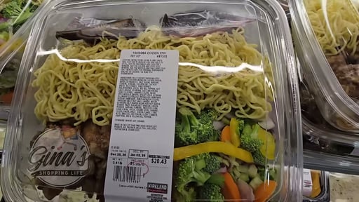 Kirkland Signature Yakisoba Chicken Stir Fry Kit