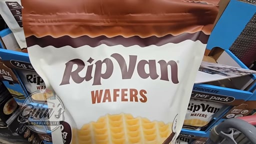 Rip Van Wafels Dark Chocolate Wafers 24 Count Bag