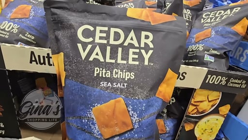 Cedar Valley Sea Salt Pita Chips
