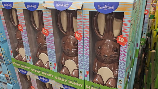 Maud Borup Giant Chocolate Bunny 160 Ounce Container