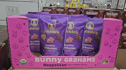 Organic Annie's Bunny Grahams Neapolitan 25 oz