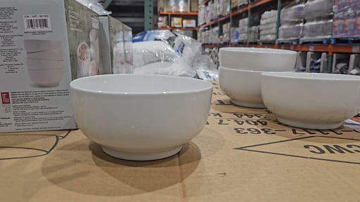 Denmark 4-Piece White All Purpose Bowls