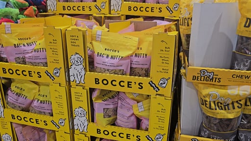 Bocce's Bakery Bac'n Nutty Soft & Chewy Dog Treats, 24 oz