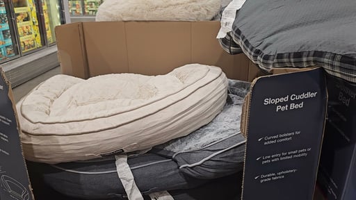 Kirkland Signature Sloped Cuddler Pet Bed