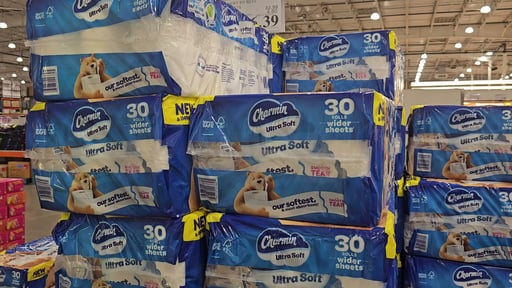 Charmin Ultra Soft 835 Sq Ft 30 Roll / 213 Sheets