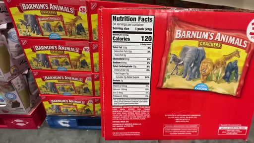 Barnum's Animal Crackers 30 CT