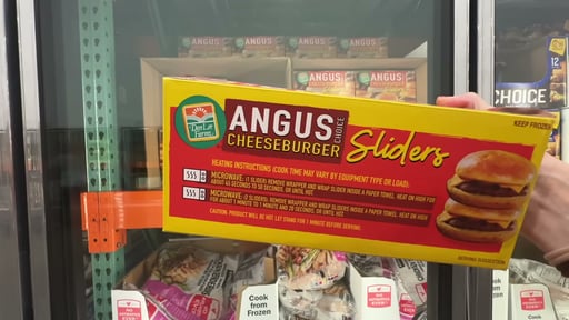 Don Lee Farms Cheeseburger Sliders 16/2.3 oz