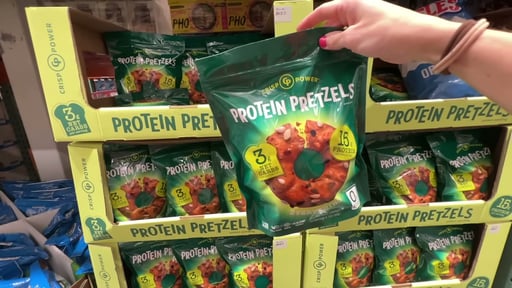 Crisp Power Everything Protein Pretzels 13oz
