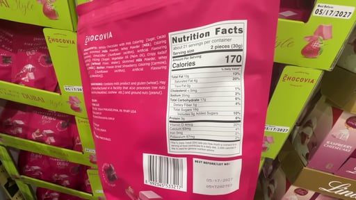 Chocovia Pink Chocolate Dubai Style 22 oz (1.37 lbs)