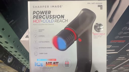 Sharper Image Hot and Cold Reach Massager