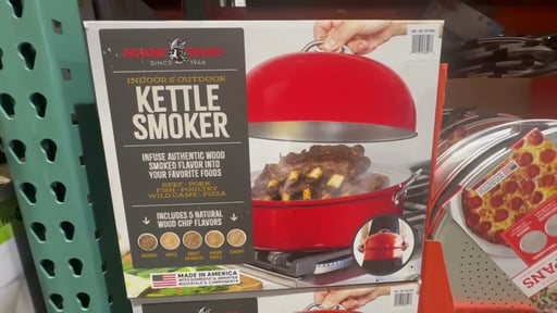 Nordic Ware Indoor & Outdoor Kettle Smoker