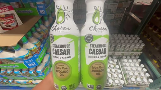 Chosen Foods Steakhouse Caesar Dressing 2/8 oz