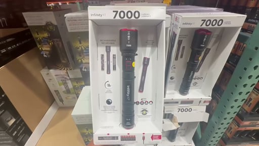 Infinity X1 7,000L Flashlight Hybrid Power