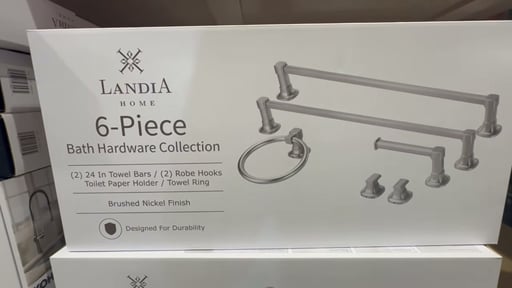 Landia 6-Piece Bath Hardware Set