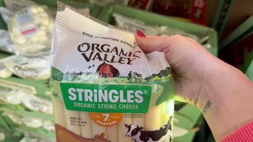 Organic Valley Stringles Organic String Cheese
